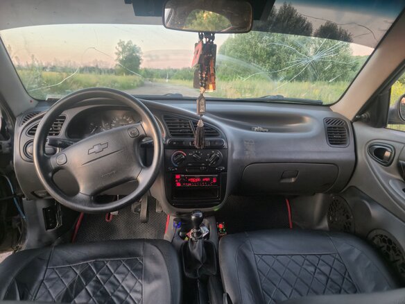 2007 Chevrolet Lanos I, чёрный - вид 7
