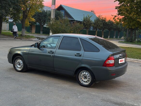 2012 Lada (ВАЗ) Priora I, зелёный, 290000 рублей - вид 5