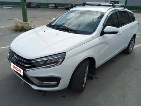 2024 Lada (ВАЗ) Vesta SW I Рестайлинг (NG), белый, 1340000 рублей, вид 2