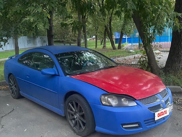 2003 Dodge Stratus II Рестайлинг, синий, 250000 рублей - вид 2