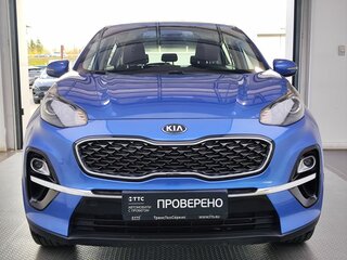 2018 Kia Sportage IV Рестайлинг, синий, 1980000 рублей, вид 2