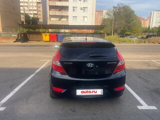 2012 Hyundai Solaris I, чёрный, 630000 рублей, вид 2