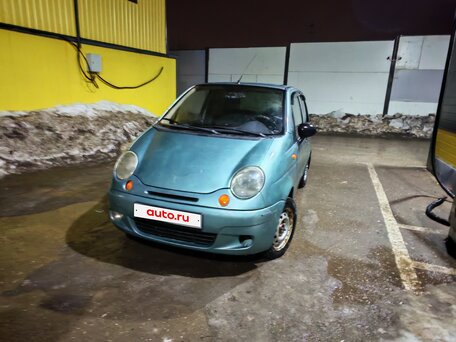 2008 Daewoo Matiz I Рестайлинг, зелёный, 136000 рублей, вид 3
