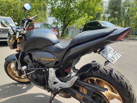 2013 Honda CB 600F Hornet, чёрный, 575000 рублей, вид 3