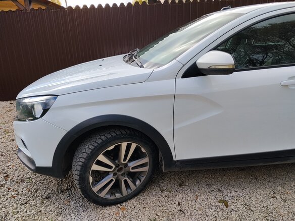2018 Lada (ВАЗ) Vesta Cross I, белый, 995000 рублей - вид 4