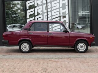 2002 Lada (ВАЗ) 2107, красный, 130000 рублей, вид 5