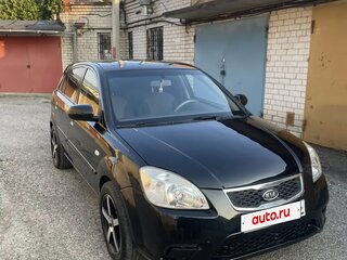 2010 Kia Rio II Рестайлинг, чёрный, 535000 рублей, вид 4