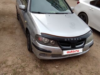 2001 Nissan Almera II (N16), серый, 250000 рублей, вид 2