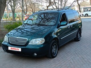 2003 Kia Carnival I Рестайлинг, зелёный, 675000 рублей, вид 1