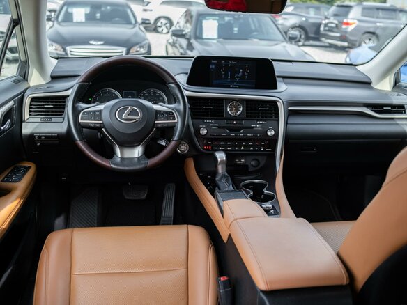 2021 Lexus RX 350L IV Рестайлинг, зелёный, 4299000 рублей - вид 10