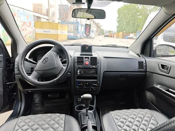 2007 Hyundai Getz I Рестайлинг, серый, 600000 рублей - вид 9