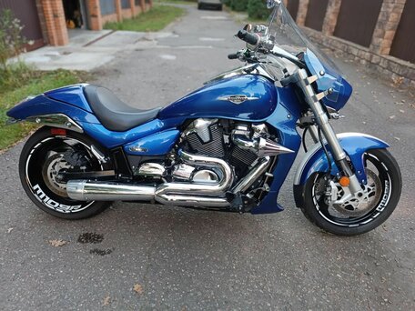 2012 Suzuki Boulevard M109R, синий, 1090000 рублей, вид 1