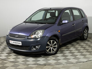 2007 Ford Fiesta Mk5, фиолетовый, 279777 рублей, вид 1