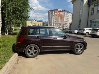 2012 Mercedes-Benz GLK-Класс 300 I (X204) Рестайлинг, коричневый, 1400000 рублей, вид 3