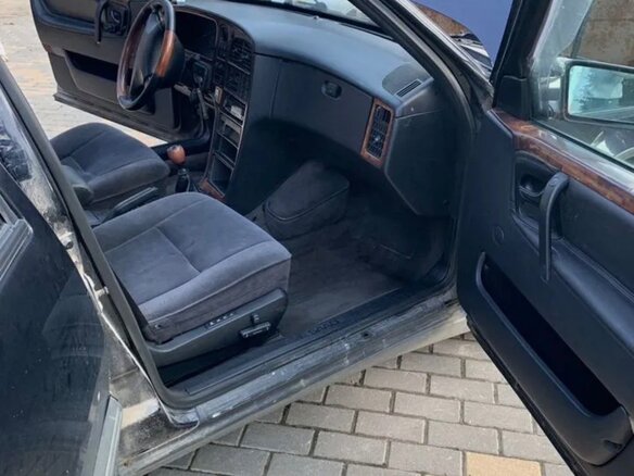1997 Saab 9000 I Рестайлинг, синий, 235000 рублей - вид 10
