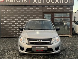 2018 Lada (ВАЗ) Granta I, серебристый, 529000 рублей, вид 2