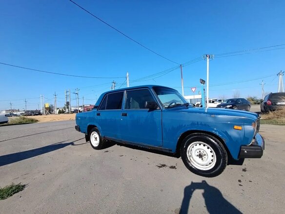 2004 Lada (ВАЗ) 2107, синий, 90000 рублей - вид 2