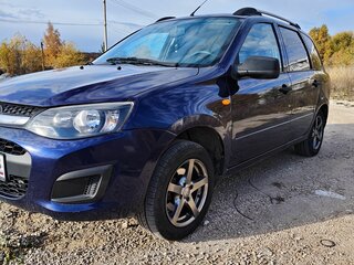 2015 Lada (ВАЗ) Kalina II, синий, 450000 рублей, вид 1