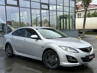 2011 Mazda 6 II (GH) Рестайлинг, серебристый, 699000 рублей, вид 4