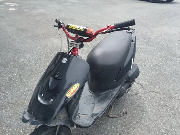 2007 Suzuki Lets 2, чёрный, 33000 рублей