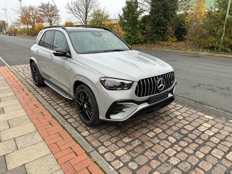 2025 Mercedes-Benz GLE AMG 53 AMG II (V167) Рестайлинг, серебристый, 18350000 рублей, вид 3