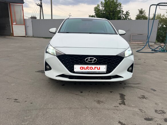 2020 Hyundai Solaris II, белый, 1450000 рублей