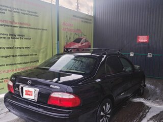 2002 Mazda 626 V (GF), чёрный, 175000 рублей, вид 3
