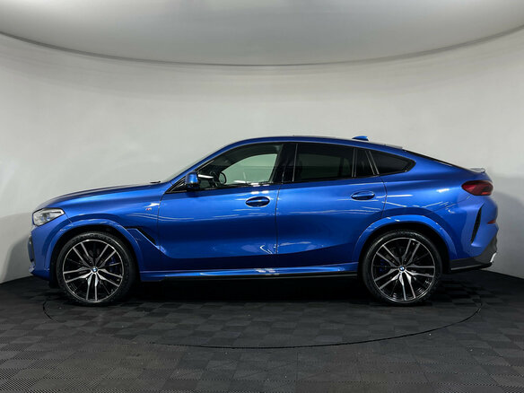 2019 BMW X6 30d III (G06), синий - вид 4