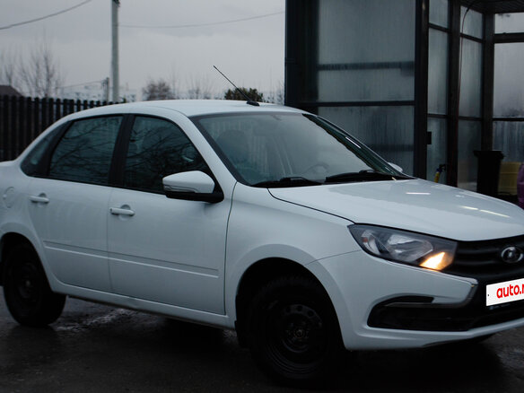 2023 Lada (ВАЗ) Granta I Рестайлинг, белый, 650000 рублей - вид 6