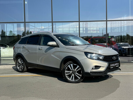 2019 Lada (ВАЗ) Vesta SW Cross I, серый, 845000 рублей, вид 2