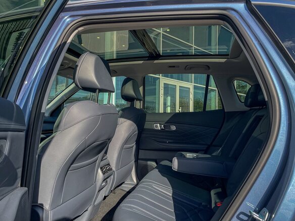 2026 Geely EX5 Гибрид EM-R, синий, 3974990 рублей - вид 12