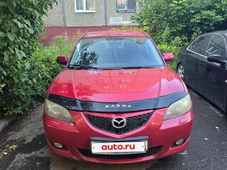 2005 Mazda 3 I (BK), красный, 490000 рублей, вид 3