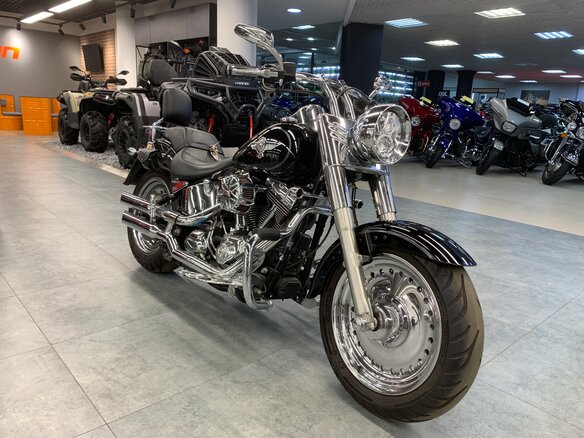 2012 Harley-Davidson Fat Boy, чёрный, 1130000 рублей - вид 4