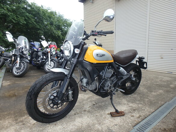2016 Ducati Scrambler 800, жёлтый, 600000 рублей - вид 9