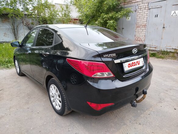 2016 Hyundai Solaris I Рестайлинг, чёрный, 799000 рублей - вид 2