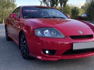 2005 Hyundai Coupe II (GK), красный, 739000 рублей, вид 5
