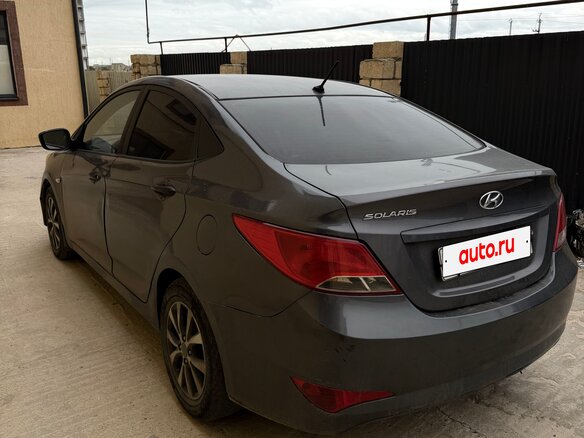 2016 Hyundai Solaris I Рестайлинг, серый, 550000 рублей - вид 3