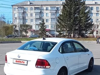 2017 Volkswagen Polo V Рестайлинг, белый, 1194998 рублей, вид 4
