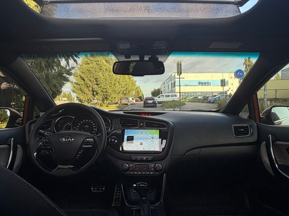 2013 Kia Ceed II, оранжевый, 1010000 рублей - вид 6