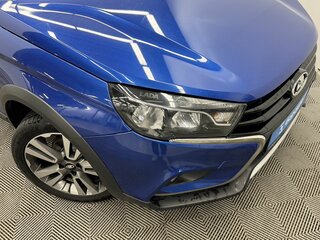 2021 Lada (ВАЗ) Vesta SW Cross I, синий, 1130000 рублей, вид 4