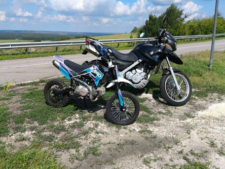 2023 Kayo Mini К125EM, голубой, 55000 рублей, вид 2