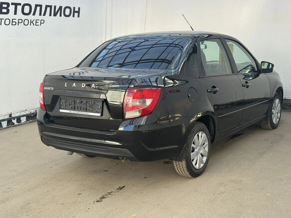 2023 Lada (ВАЗ) Granta I Рестайлинг, чёрный, 730000 рублей - вид 4
