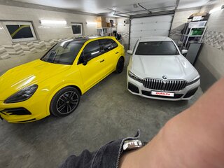 2019 Porsche Cayenne III, чёрный, 6500000 рублей, вид 2