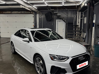 2020 Audi A4 45 TFSI V (B9) Рестайлинг, белый, 3490000 рублей, вид 5