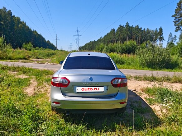 2013 Renault Fluence I Рестайлинг, серый - вид 3