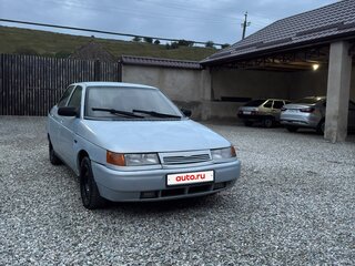 2002 Lada (ВАЗ) 2110, серебристый, 100000 рублей, вид 2
