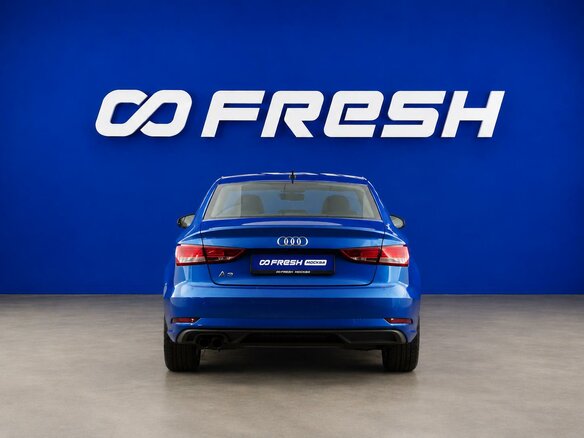 2020 Audi A3 III (8V) Рестайлинг, синий, 2198444 рублей - вид 3