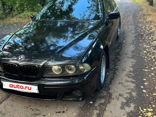 2002 BMW 5 серии 525i IV (E39) Рестайлинг, чёрный, 620000 рублей, вид 1