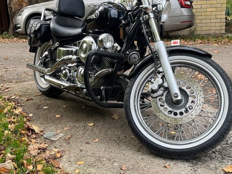 1996 Yamaha XVS400 Drag Star, чёрный, 360000 рублей, вид 2
