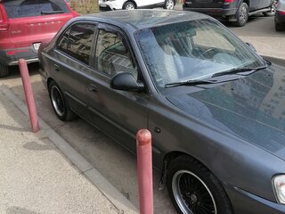 2004 Hyundai Accent ТагАЗ II, серый, 320000 рублей, вид 5